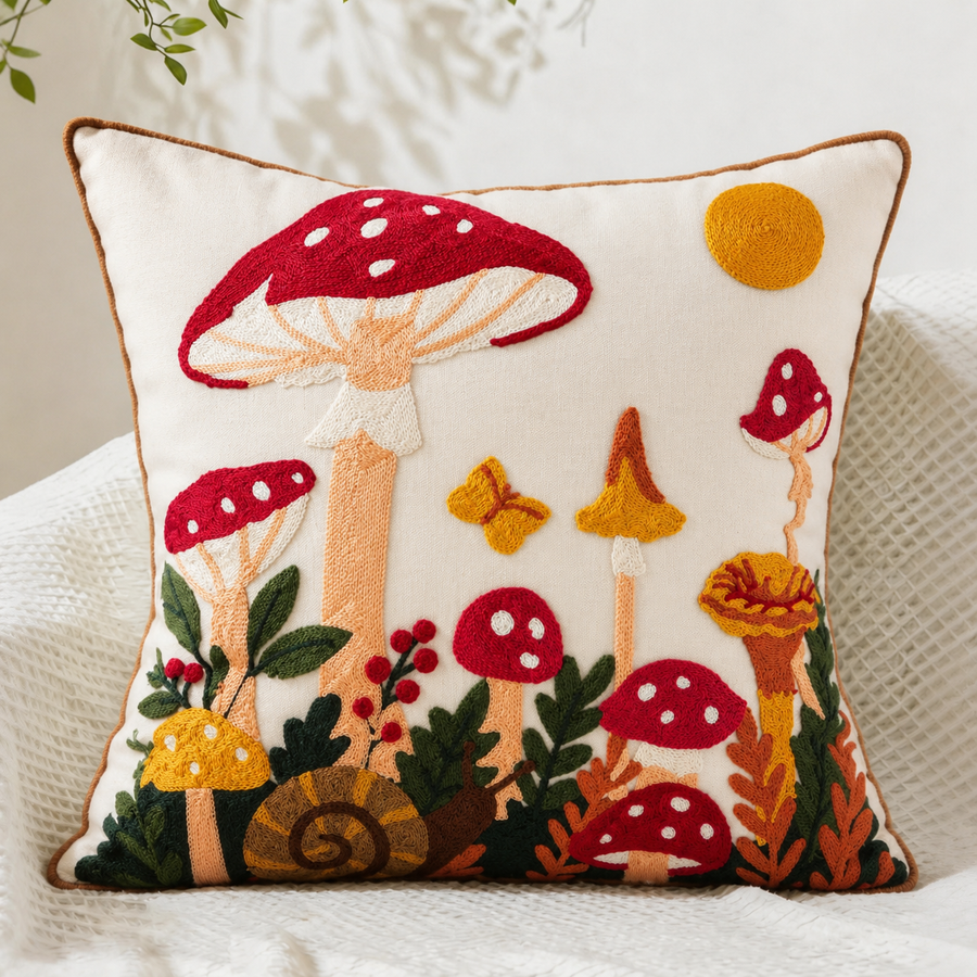Embroidery vs. Printed Pillow Covers: What Changes in a Room?