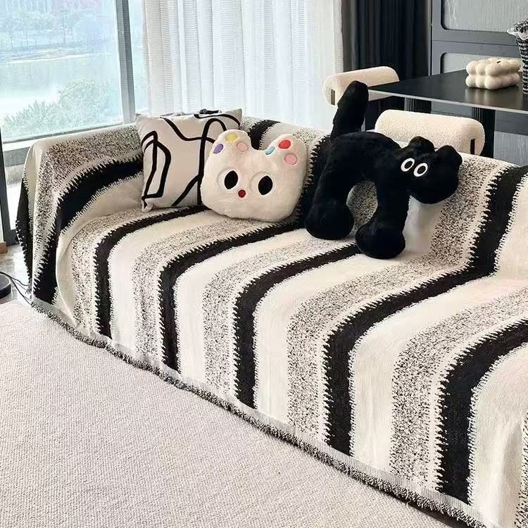 Chenille sofa throw blankets